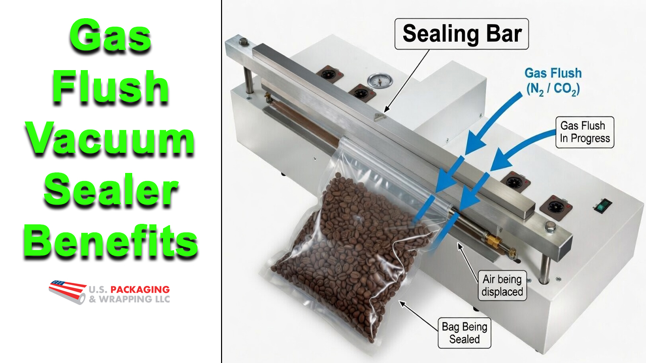 Gas Flush Vacuum Sealer Benefits